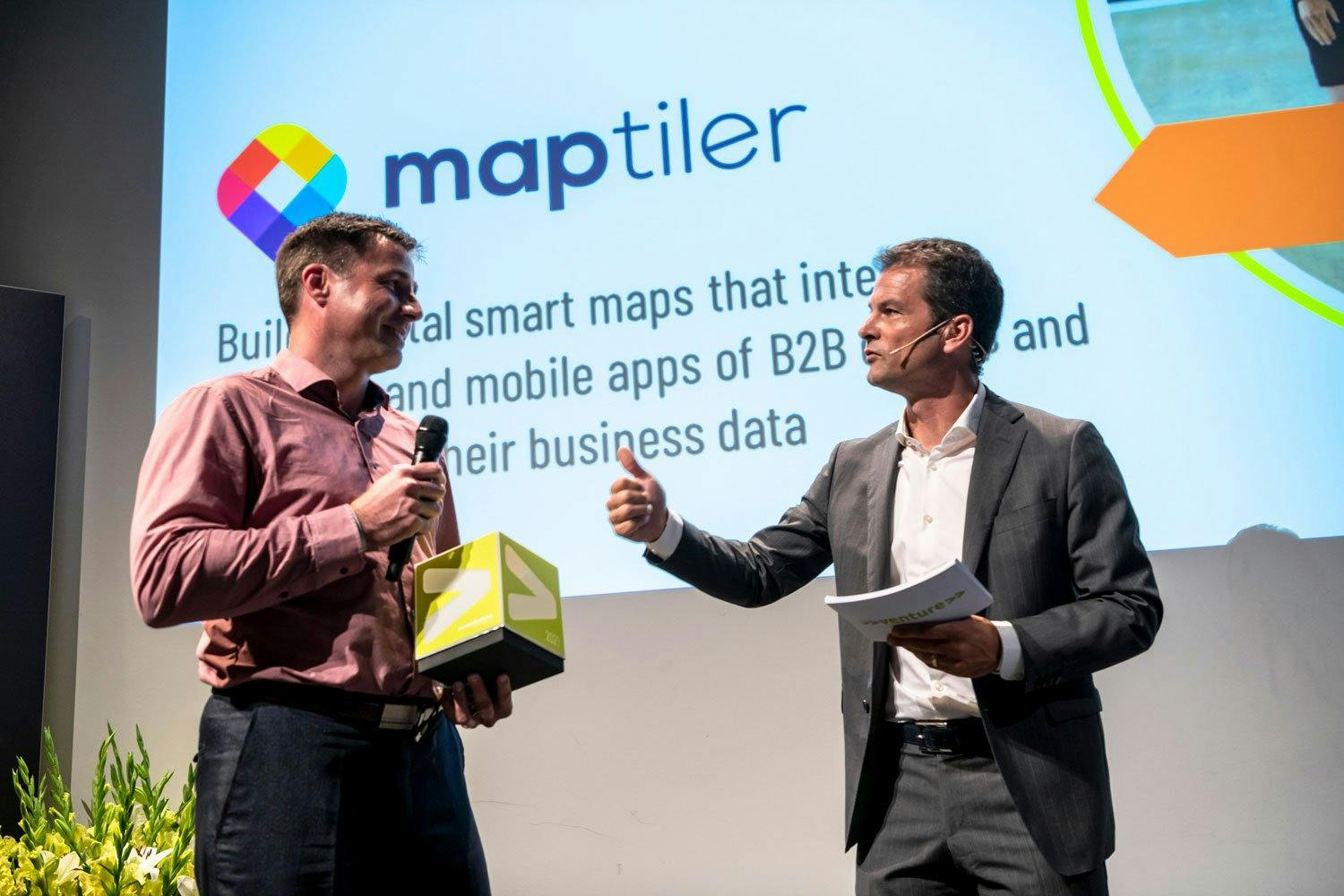 2021 Grand Prize Winner, Petr Pridal, Maptiler e Olivier Dominik, RTS