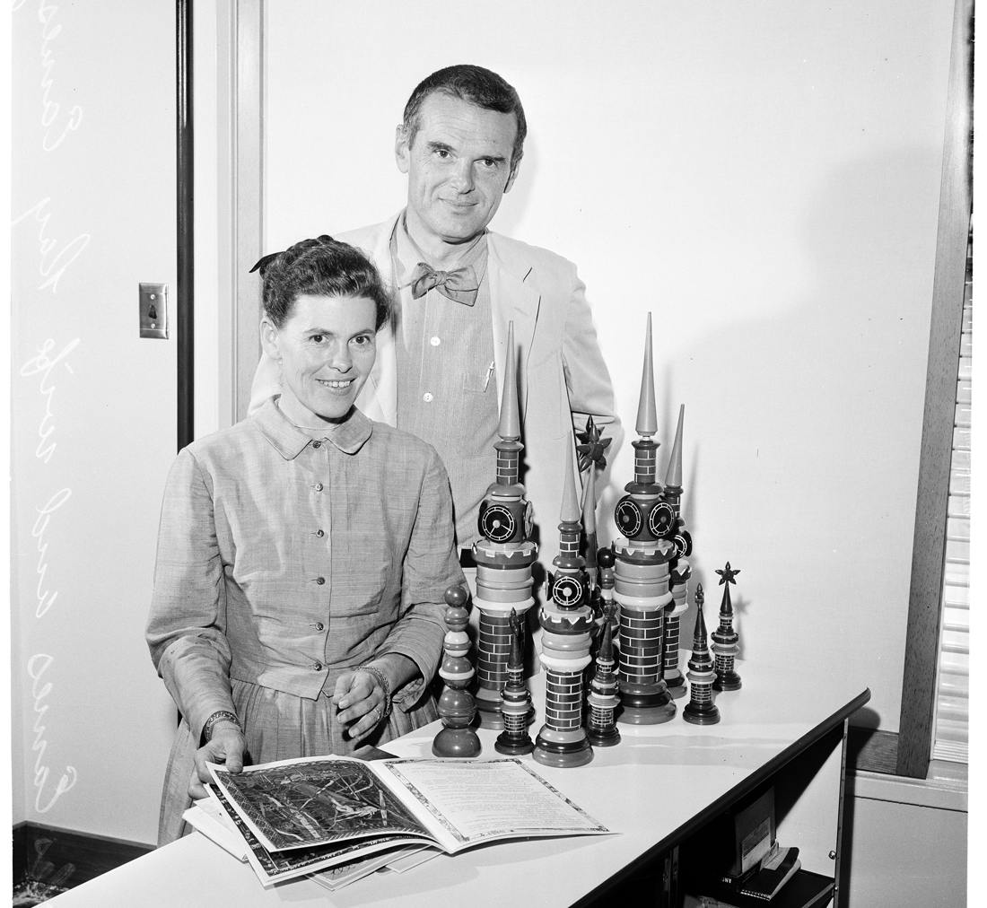 Das amerikanische Designer-Paar Ray & Charles Eames