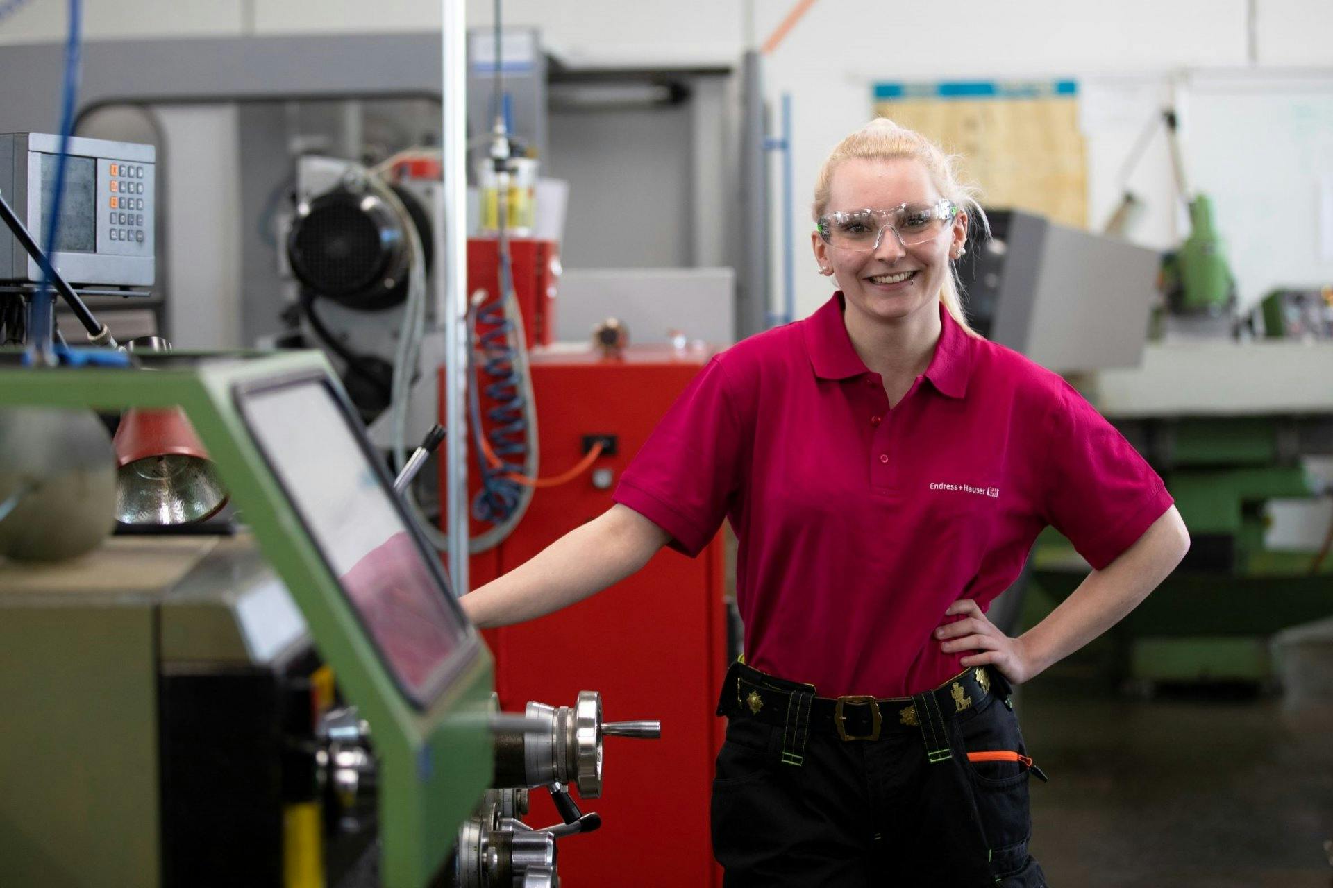 Erhalte spannende Einblicke in die technische Berufswelt.