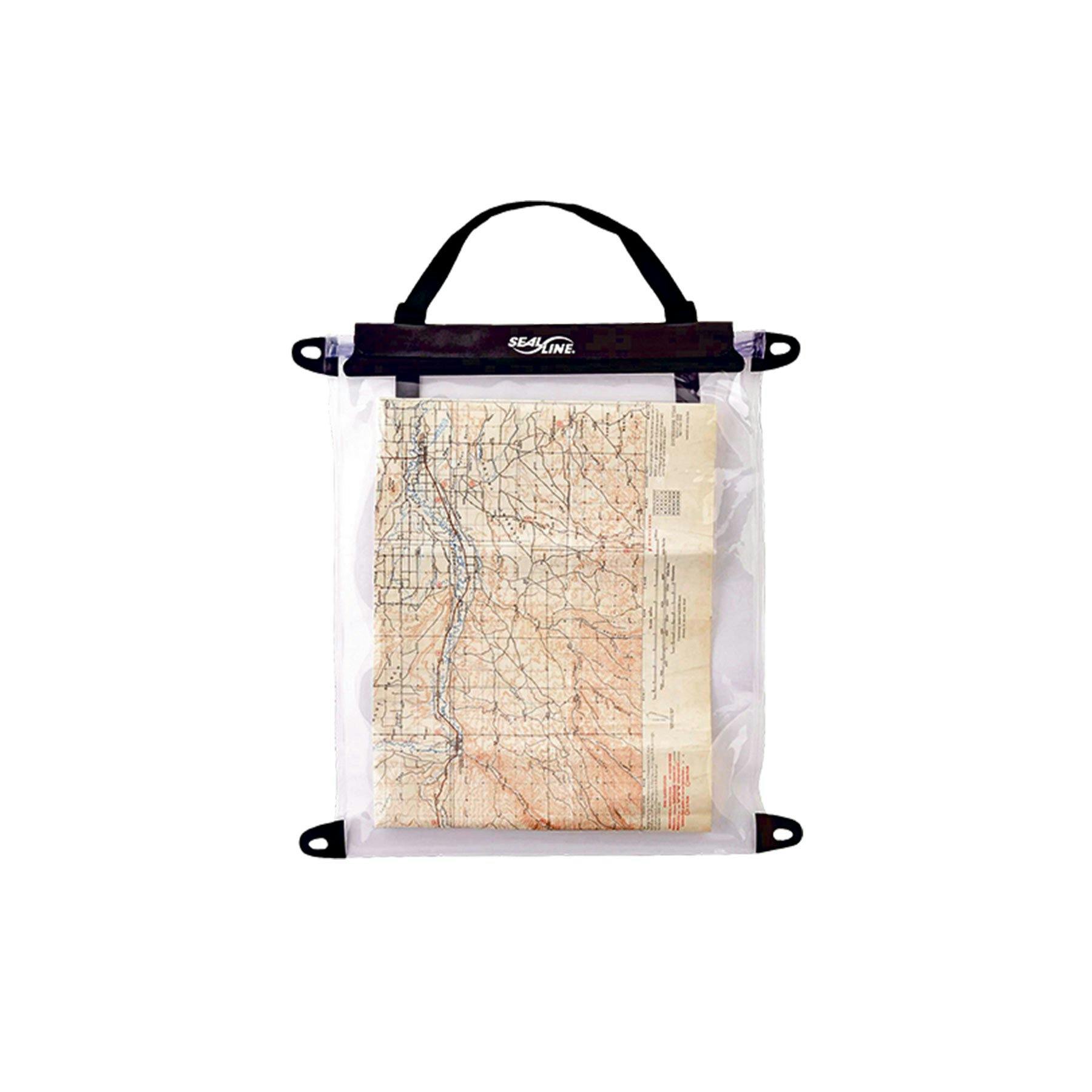 Protéger sa carte: Pochette pour carte géographique Sealline, 24 fr. 95, microspot.ch.