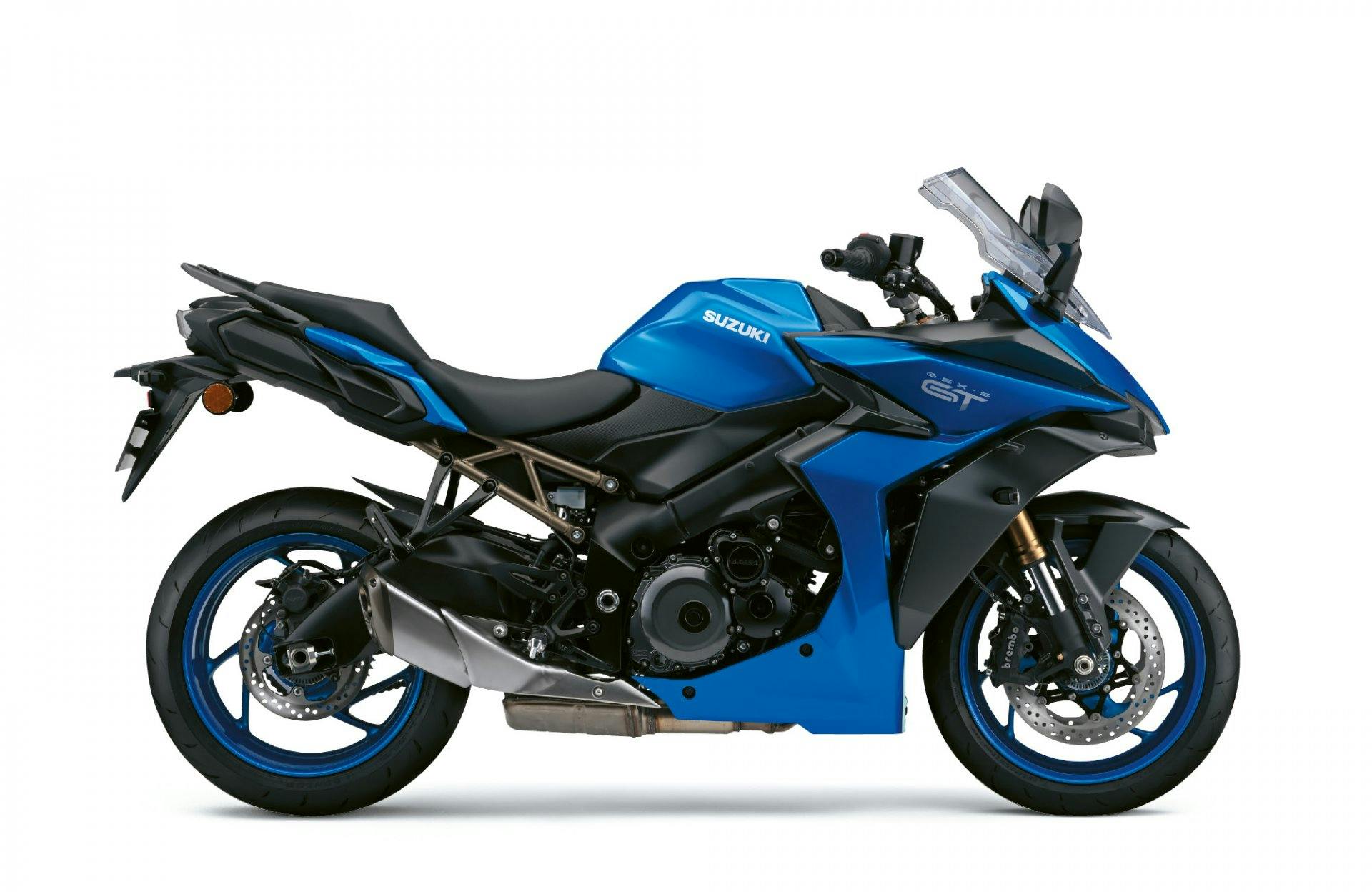 Trois couleurs sont disponibles - Metallic Triton Blue (à l'image), Metallic Reflective Blue  ainsi que Glass Sparkle Black.