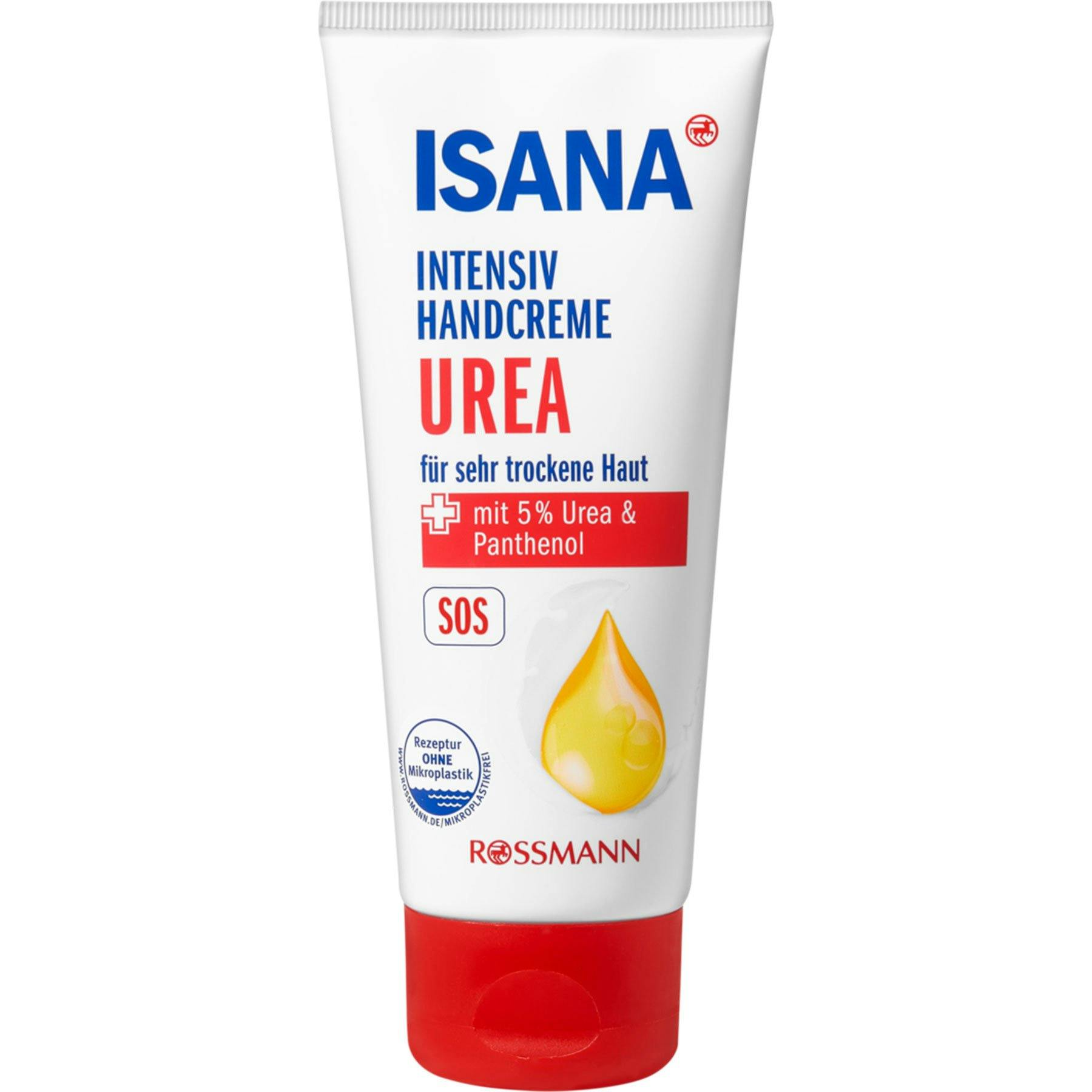 ISANA Crème pour les mains: crème de soin intense pour les mains, à l'urée et au panthénol, pour les peaux très sèches. 2.95 francs, 100 ml