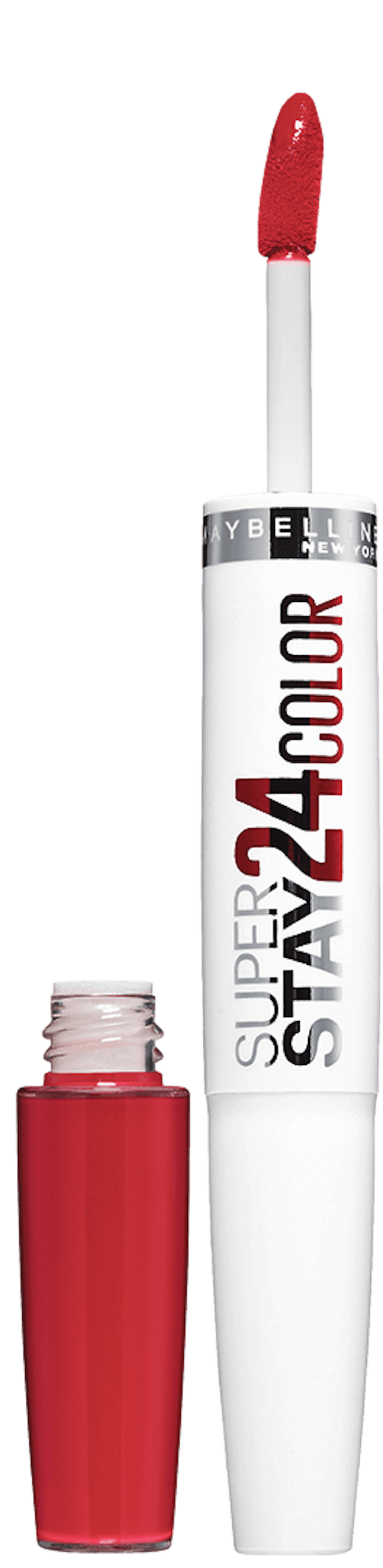 Maybelline Super Stay, Liquid Lipstick 
mit integriertem Balsam, 
510 Red Passion, 17.90 Franken, Coop City Maybelline Super Stay, Liquid Lipstick 
mit integriertem Balsam, 
510 Red Passion, 17.90 Franken, Coop City