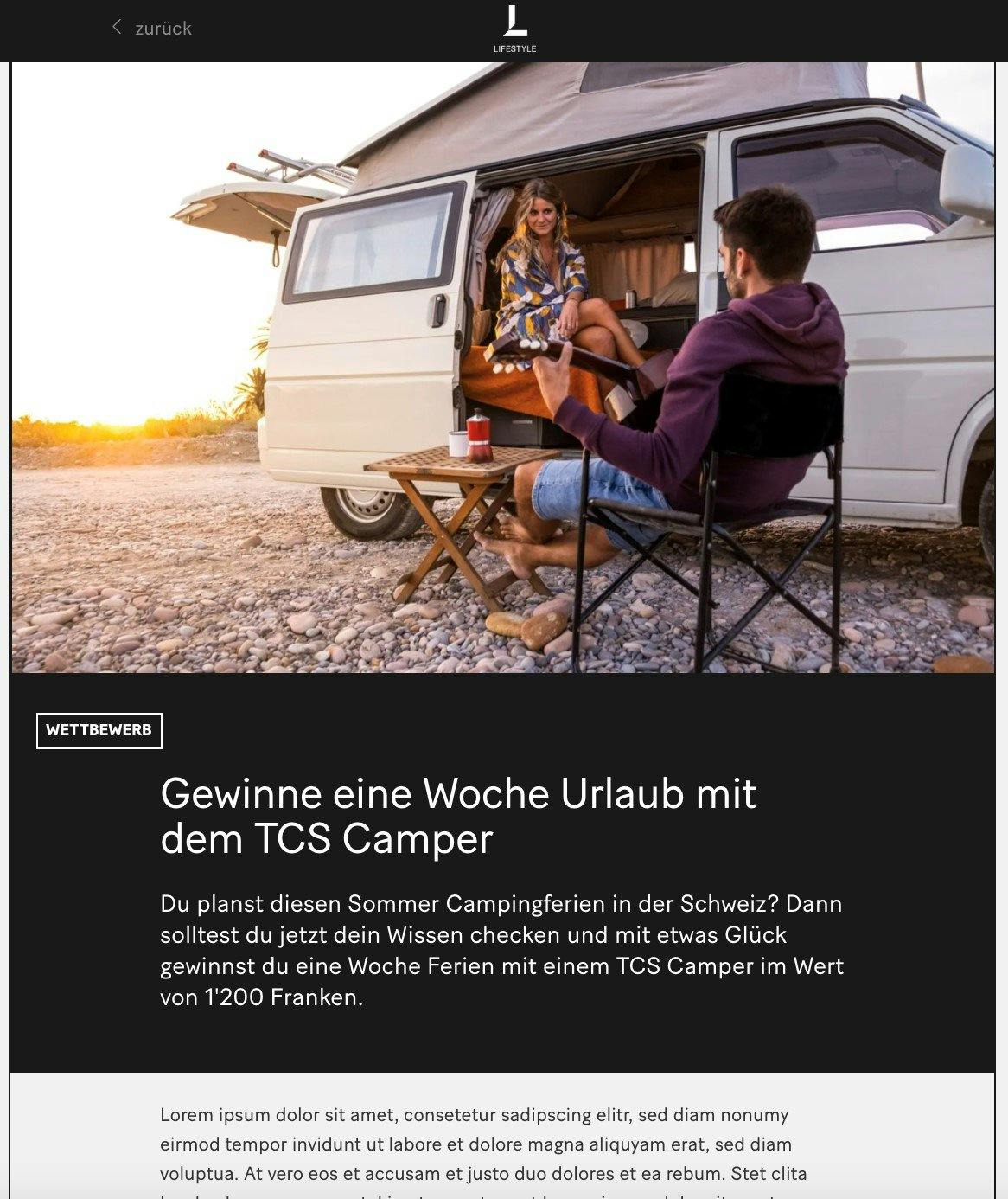 Teste tes connaissances avec le quiz du TCS et gagne un super prix!