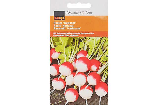 Ravanelli patrioti:
Ravanelli nazionale
Qualité & Prix, fr. 1.75,
Coop edile+hobby.