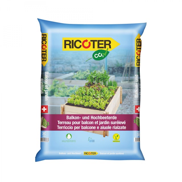 Das Label «CO₂-clean» garantiert 100 Prozent Schweizer Komponenten, kurze Transportwege und den Verzicht auf Torf und Kokos.