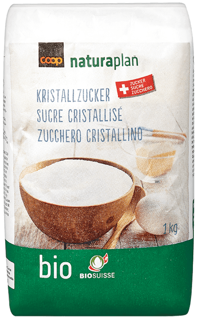 Sucre Naturaplan bio,
2.50 francs / 1 kg, Coop