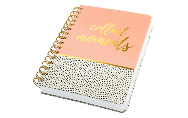 Momenti di riflessione:
Taccuino Jolie, A5, 
fr. 18.95,
su microspot.ch. Momenti di riflessione:
Taccuino Jolie, A5, 
fr. 18.95,
su microspot.ch.