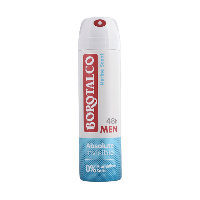 Déo spray Men Borotalco
Invisible, 5,70 francs /150 ml, Coop