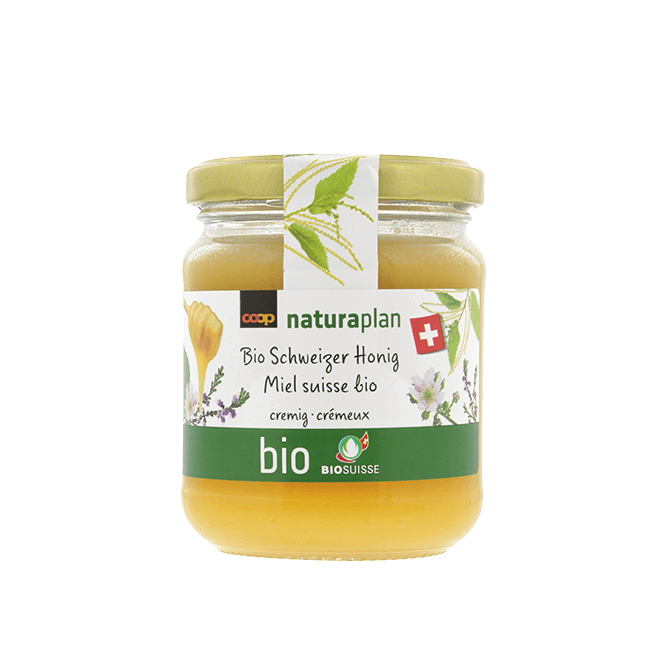 Naturaplan Bio
Schweizer Blütenhonig, 9.95 Franken / 250 g, bei Coop