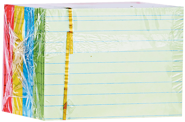 Schedario A8 rigato, 
fr 2.60 / 200 pz., nei supermercati
Coop selezionati e da Coop City