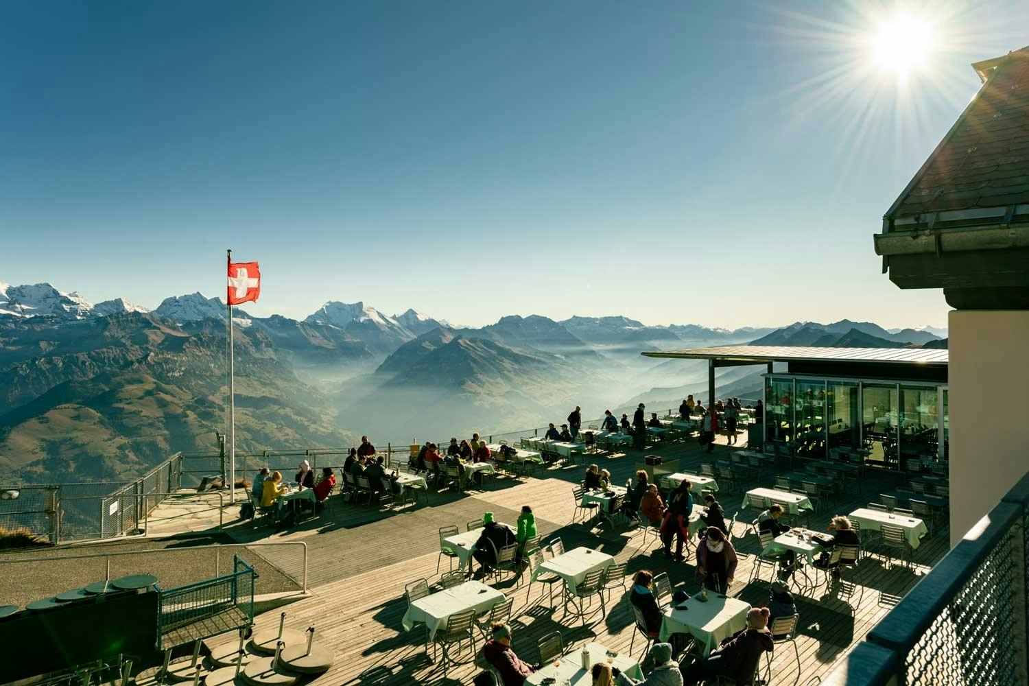 Entspannung pur! Die Sonnenterasse lädt zum Verweilen ein.