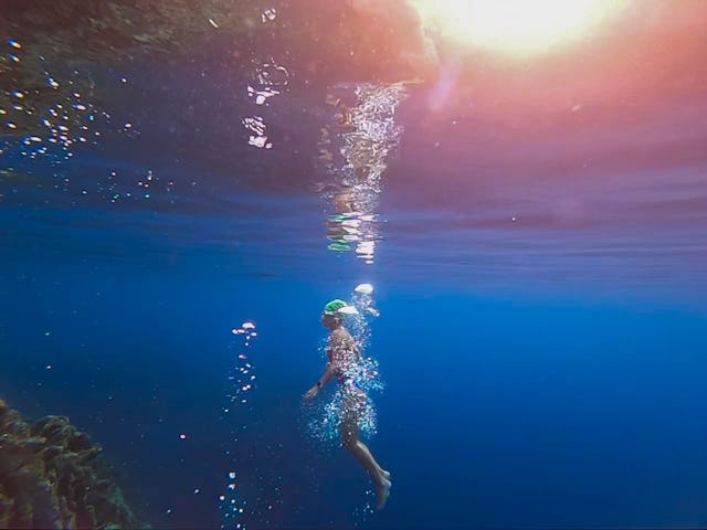 Deniz Kayadelen lässt sich weder von kaltem Wasser noch von sonstigen Widrigkeiten von ihren Zielen abbringen.