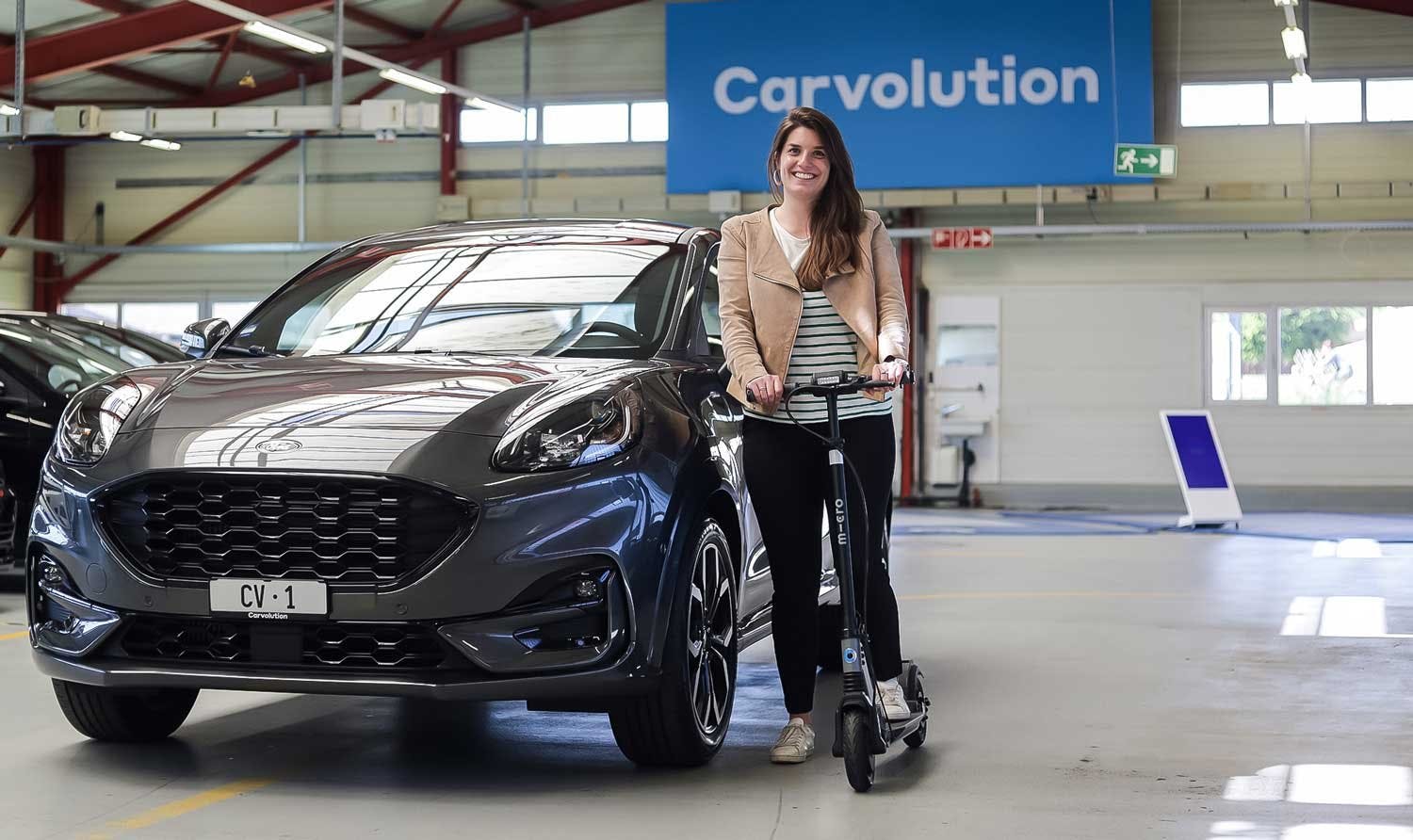 Pour une durée minimale de 12 mois, la Ford Puma est accompagnée d'un Micro e-scooter.