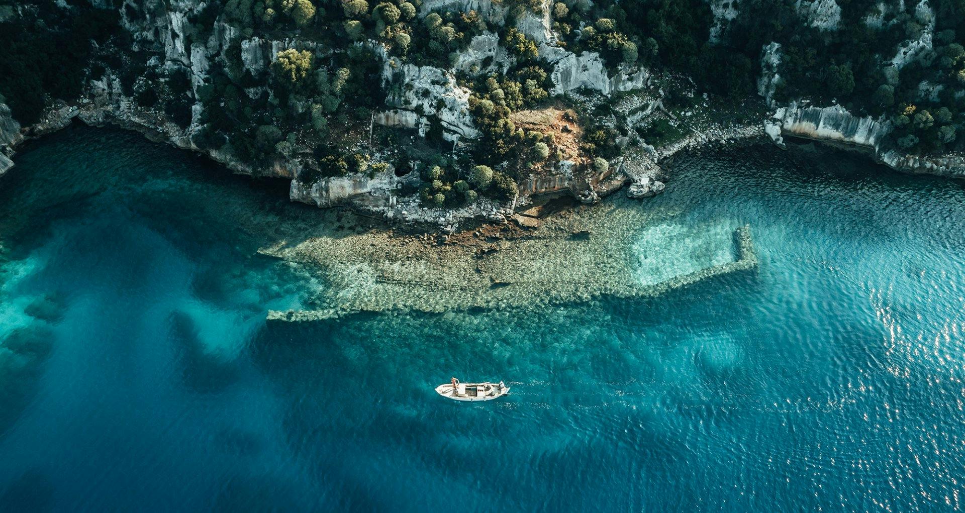 Klares, blaues Meer: Schöner geht es kaum.