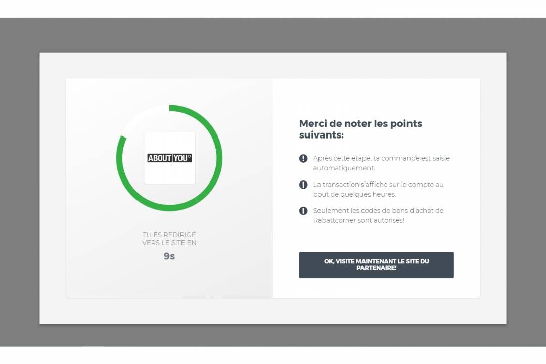 Tu es ensuite redirigé vers la plateforme de voyage ou la boutique via Rabattcorner. En retour, Rabattcorner reçoit une commission qu'elle partage ave...