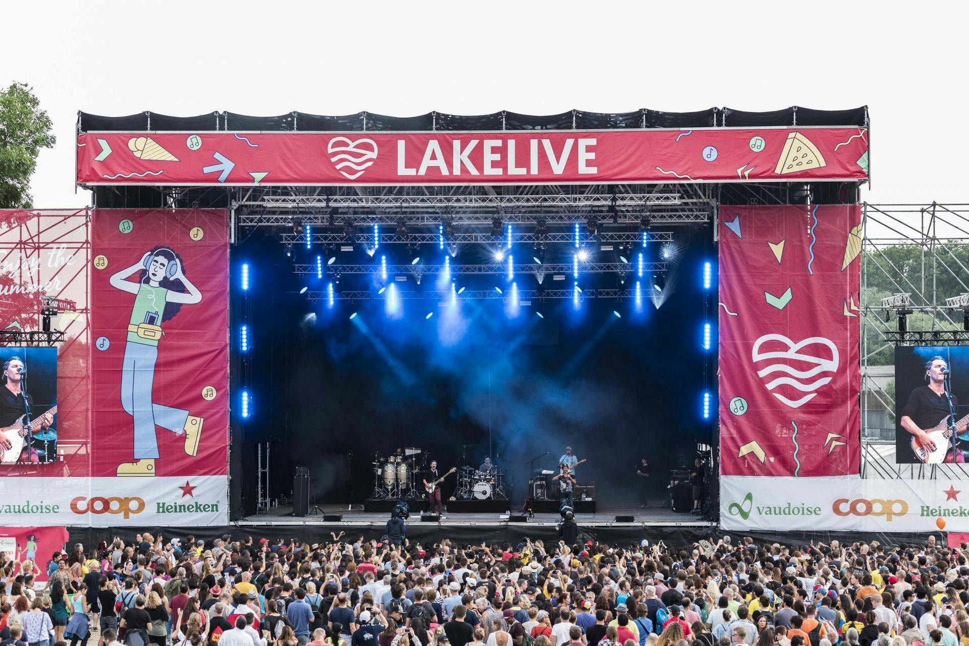 Die Stimmung am Lakelive Festival ist einmalig.