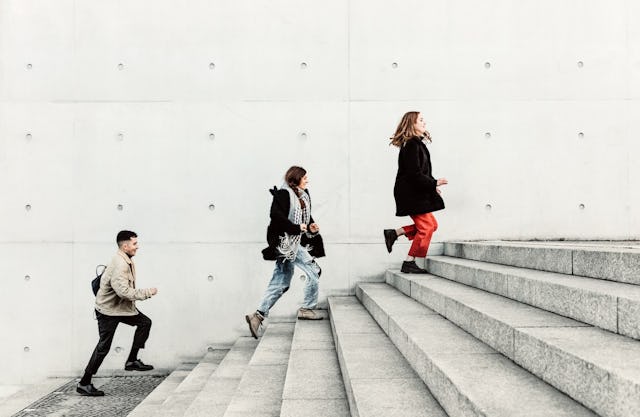 Einfach mal die Stufen der Karriereleiter erklimmen? Mit diesem Abschluss klappts bestimmt!