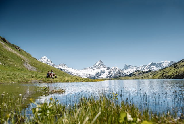 Der Bachalpsee ist wohl einer der schönsten Plätze der Alpen.