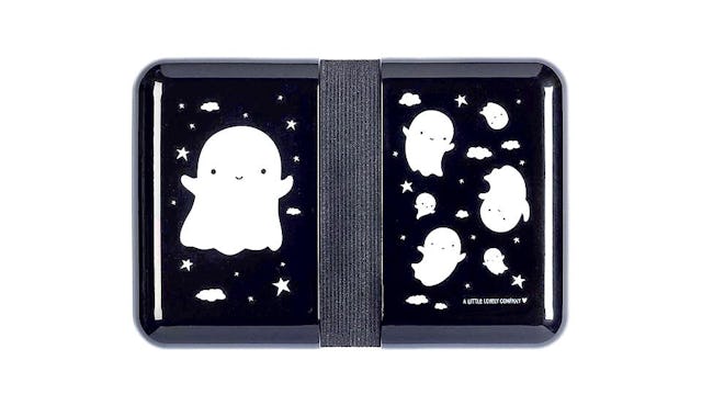 Für den Mitternachtssnack:
Lunchbox Ghost von Allc,
8.95 Franken, bei microspot.ch.