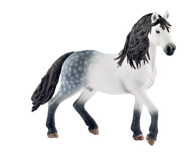 Dein eigenes Nachtpferd:
Andalusier Hengst von Schleich,
12.95 Franken, bei Coop City.
