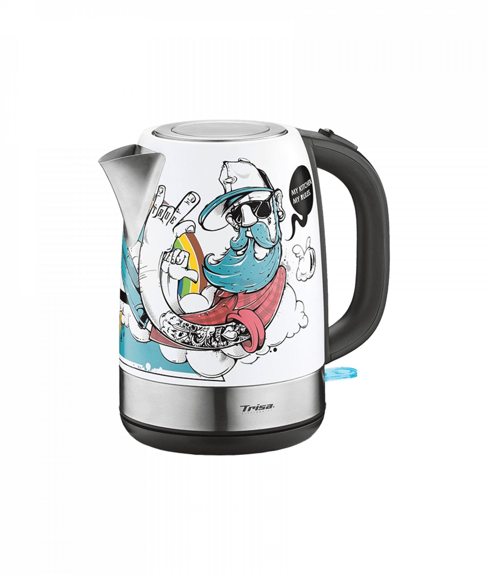 L'art du thé: Bouilloire Trisa Street Art, 42 fr. 95, microspot.ch
