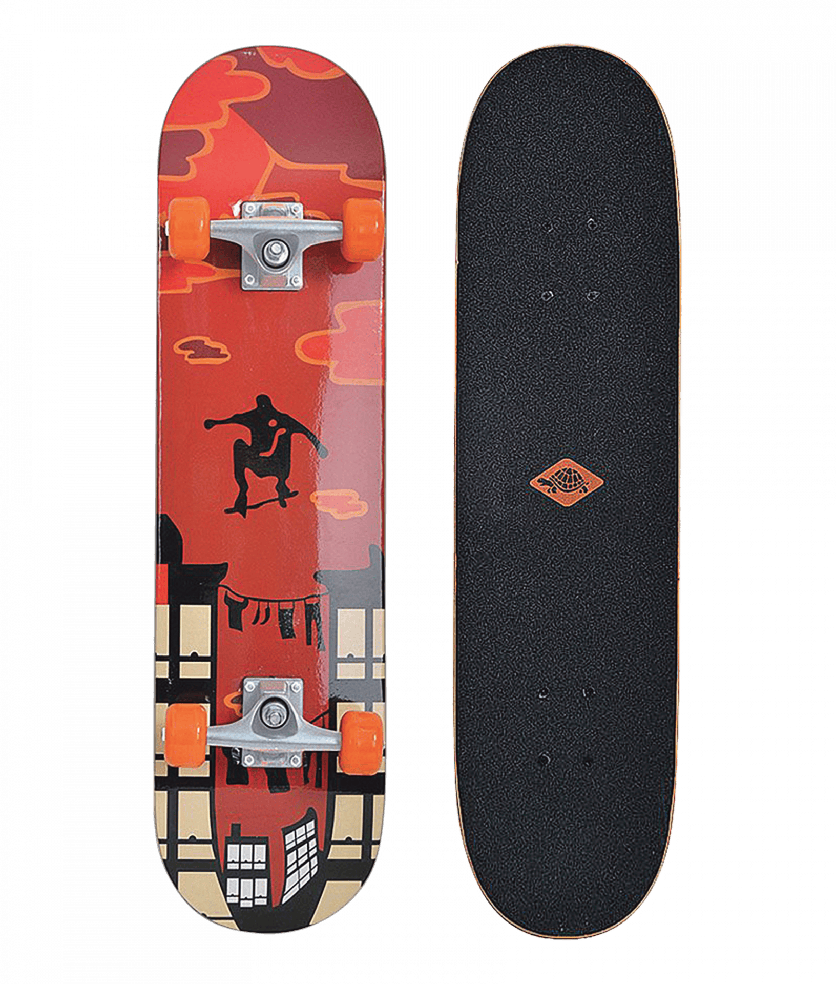 Comme sur des roulettes: Skateboard Schildkröt
Kicker 31 Red Parkour, 
39 fr. 95, Brico + Loisirs