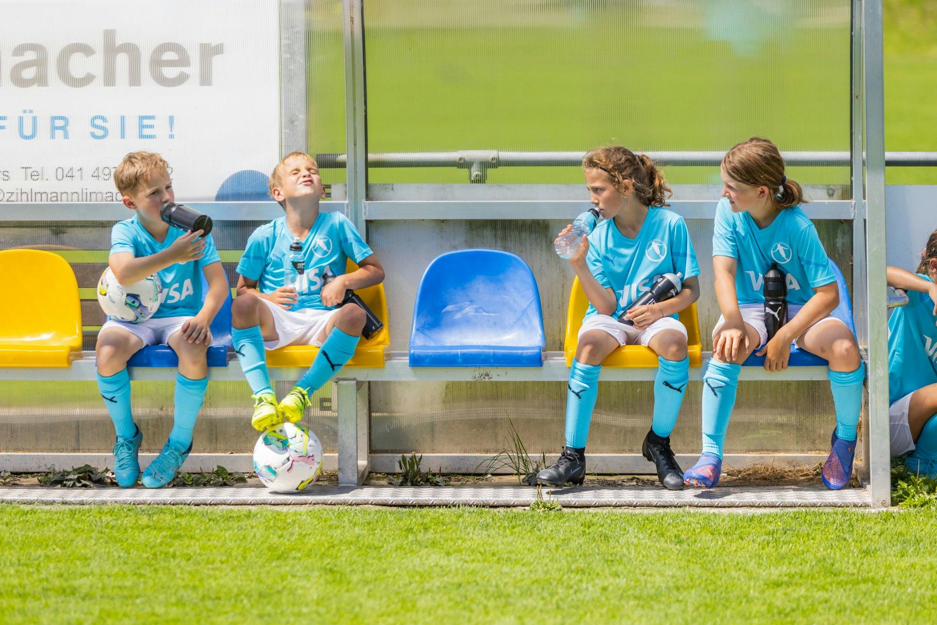 Der Spass am Sport und der Zusammenhalt.