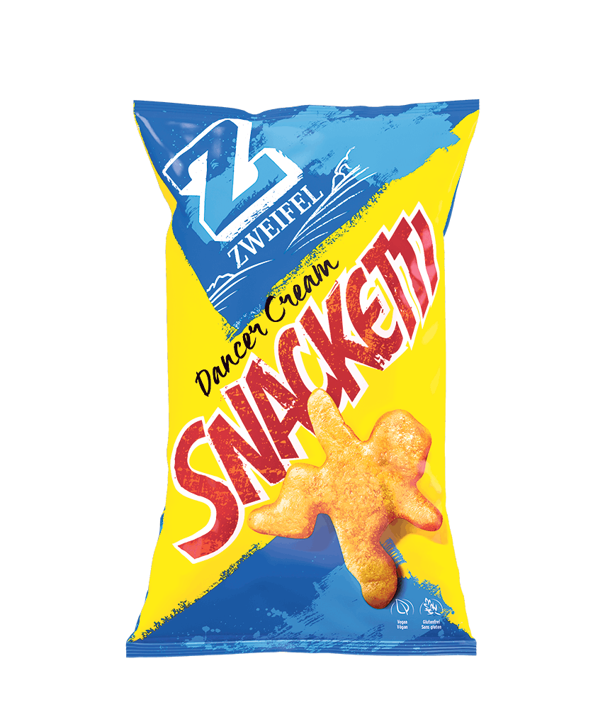 Shake it!
Chips Zweifel
Snacketti Dancer, 
fr. 1.95 / 75 g, 
da Coop.