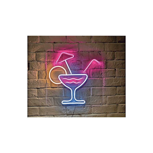 Per il bar di casa: Vegas Lights LED, Cocktail Drink, multicolore, fr. 24.95, su microspot.ch.
