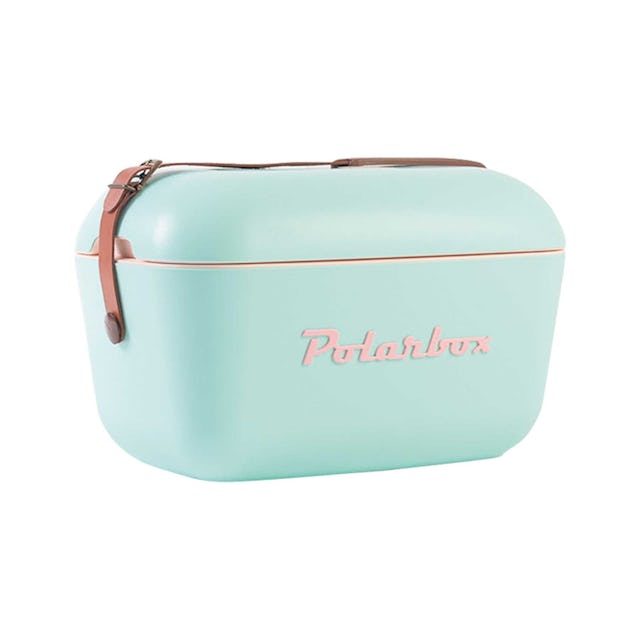 Non scordare il ghiaccio: Polarbox Retro Cooler cyan 12 l, fr. 29.90, su fust.ch.