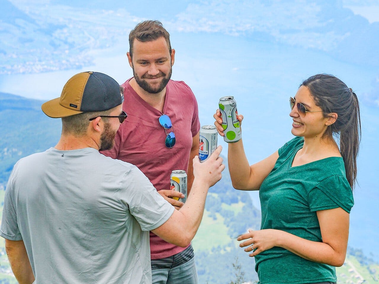 Durante le escursioni è particolarmente importante bere a sufficienza.
