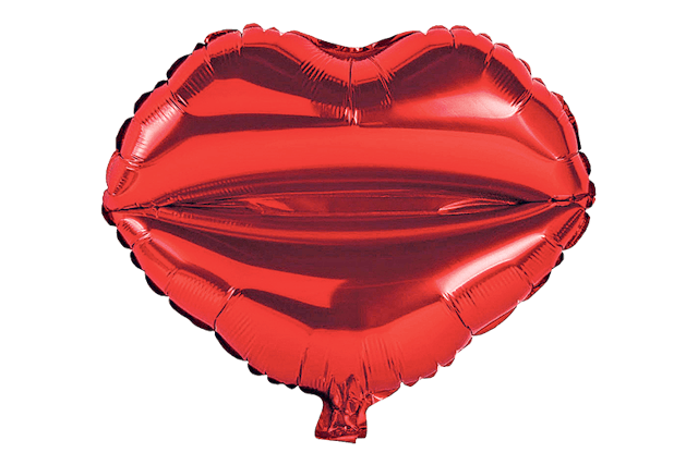 Love is in the air:
palloncino plastificato
bocca, fr. 8.95, 
da Coop edile+hobby. Love is in the air:
palloncino plastificato
bocca, fr. 8.95, 
da Coop edile+hobby.