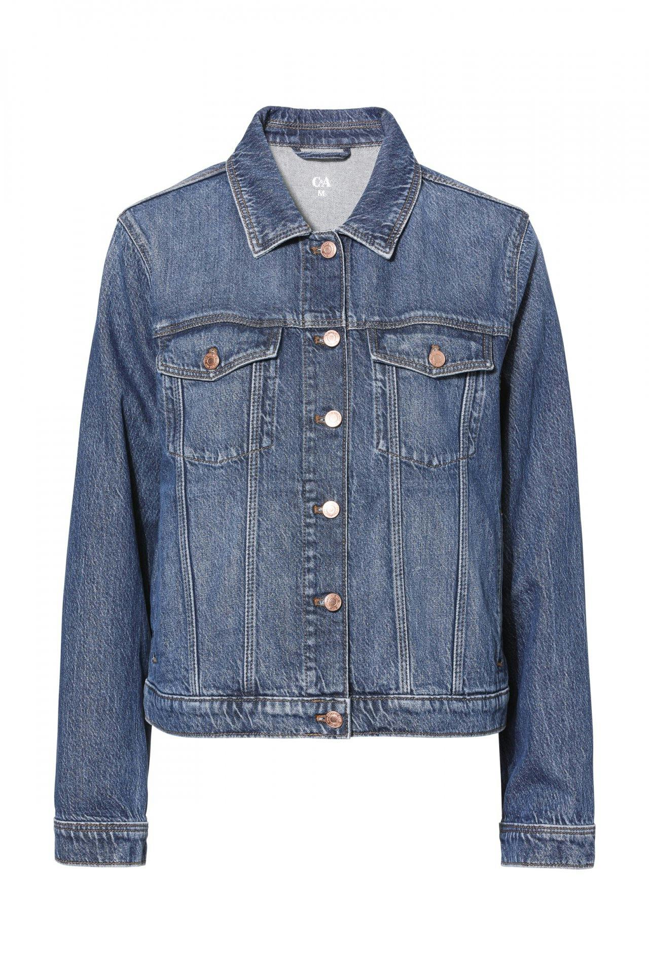 Cette veste en jean a également le potentiel pour devenir ta pièce préférée: Mid Trucker Denim Jacket, 39.95 francs sur