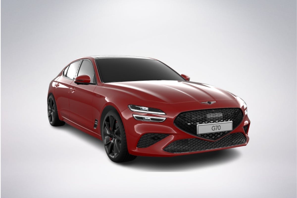 Auch ein Genesis kann im Abo gefahren werden inkl. Personal Assistant.