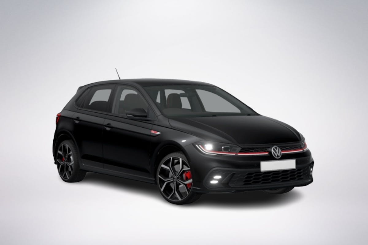 Mit dem VW Polo GTI bist du dynamisch auf den Strassen unterwegs.