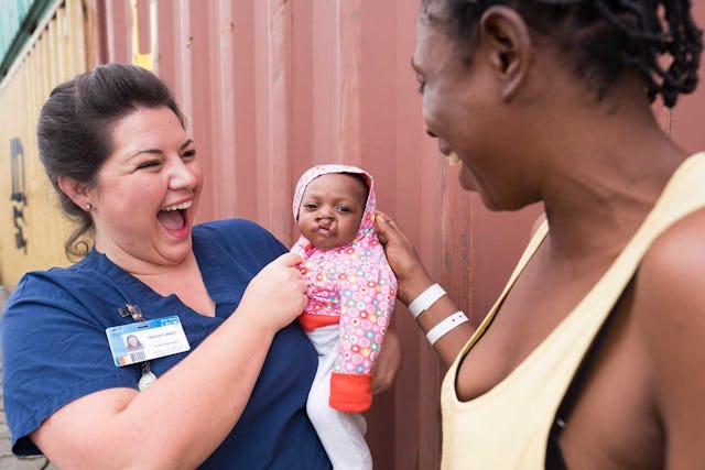 Auf den Hospitalschiffen von «Mercy Ships» werden jährlich über 2500 Operationen in Entwicklungsländern durchgeführt.