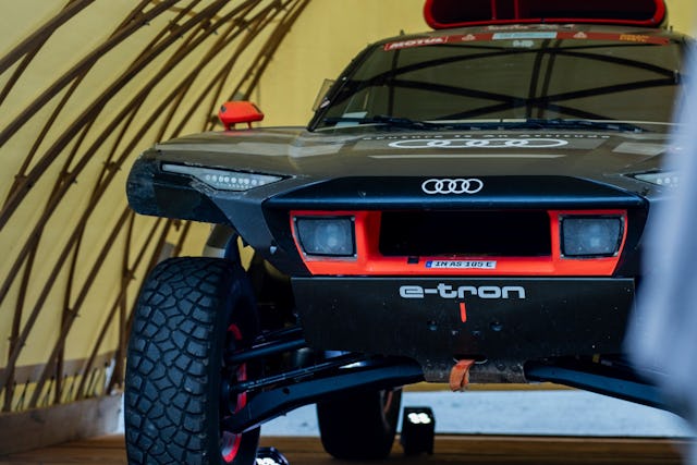 Elektromobilität, die man spürt: Das Rallye-Dakar-Modell Audi RS Q e-tron