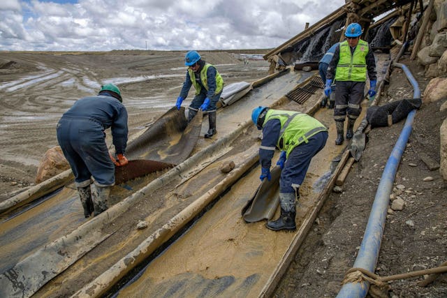 Fairtrade-Gold-Mine Limata in Peru