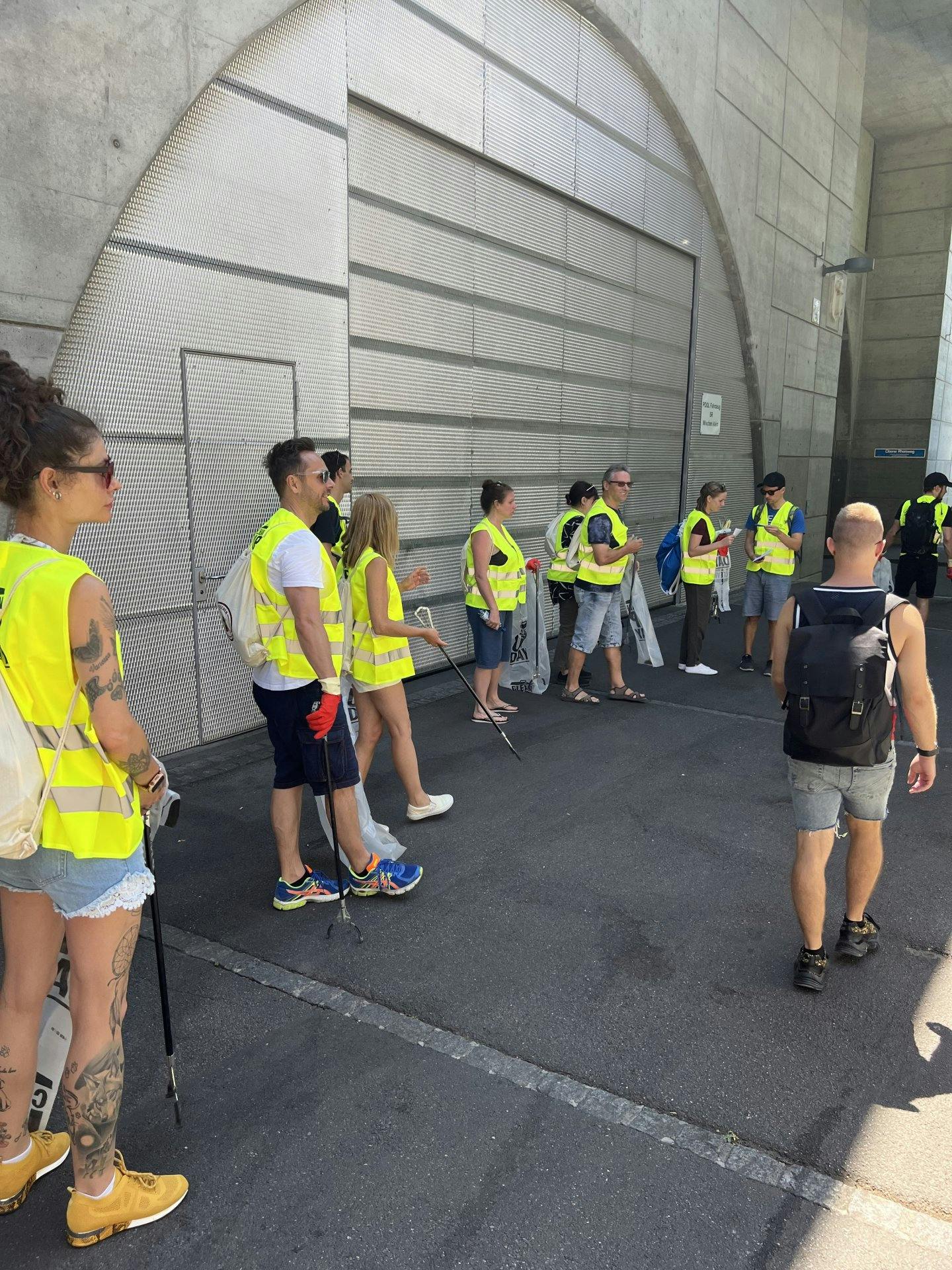Rund 60 Teilnehmende setzten an den Clean-Up-Days ein Zeichen gegen Littering.