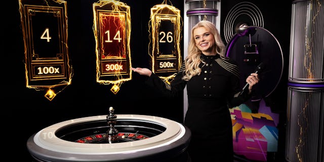 Gewinnt in Online-Casinos immer mehr an Beliebtheit: Lightning-Roulette.