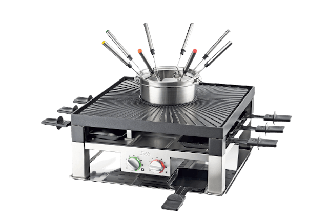Für gesellige Runden
Combi-Grill 3 in 1, 
Typ 796 von Solis,
Fr. 219.–, bei Fust. Für gesellige Runden
Combi-Grill 3 in 1, 
Typ 796 von Solis,
Fr. 219.–, bei Fust.