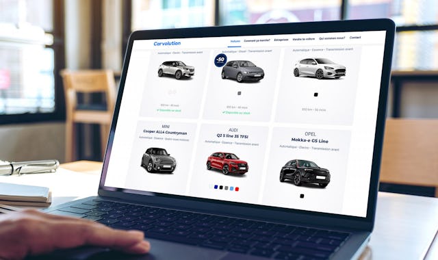 Sur Carvolution.ch, les clients peuvent choisir parmi plus de 70 modèles de diverses marques.