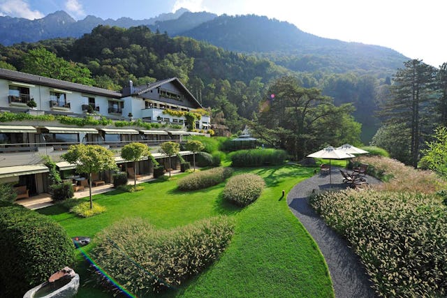 Wunderschöner Ausblick in die Natur: das Park Hotel Sonnenhof.