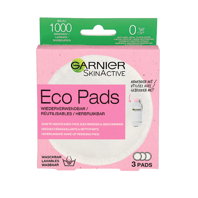 Eco skin pads de Garnier,
8.95 francs / 3 p., chez Coop City
et dans certains magasins Coop Eco skin pads de Garnier,
8.95 francs / 3 p., chez Coop City
et dans certains magasins Coop