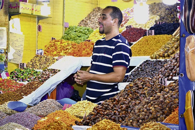 Formen, Farben, Gerüche und Geräusche: Der Souk in Marrakesch ist eine wahre Sinnesfreude.