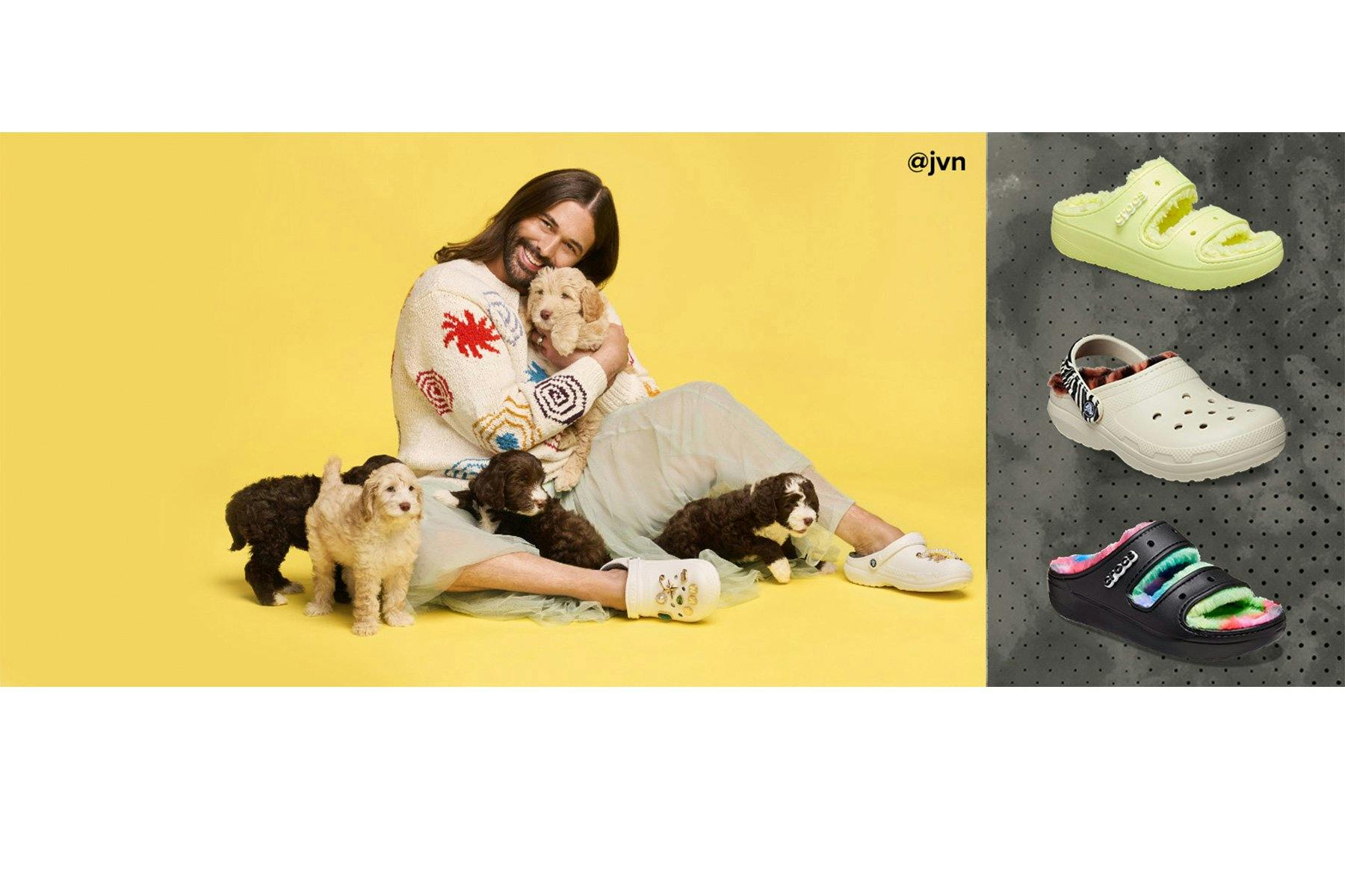 Maximaler Tragekomfort: Crocs verleiht den bequemen Gummitretern ein kuscheliges Innenfutter.