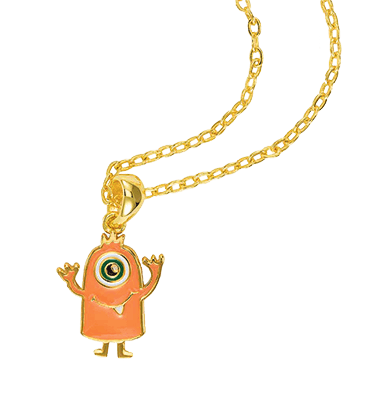 Biest-Bling-Bling
Kids by Christ Kette, 
Silber vergoldet, Fr. 69.–, 
bei Christ Uhren & Schmuck.