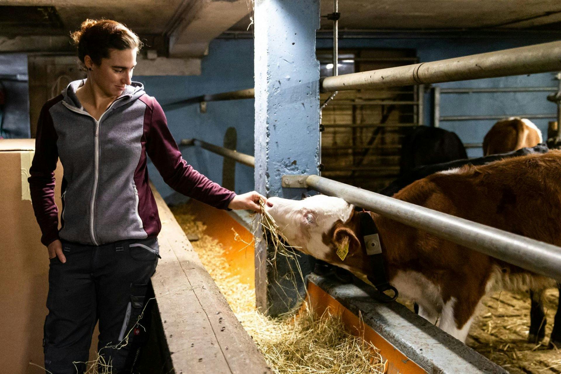 Wie es einem Tier geht, erkennt Martina Riesen oft auf den ersten Blick.