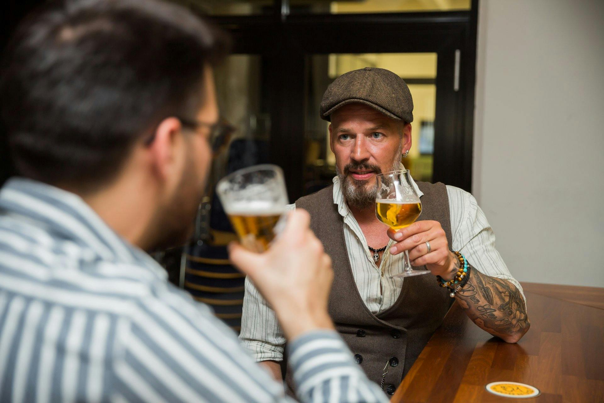 Im Idealfall wird das Glas bevorzugt, welches die Brauerei für ihr Bier vorschlägt